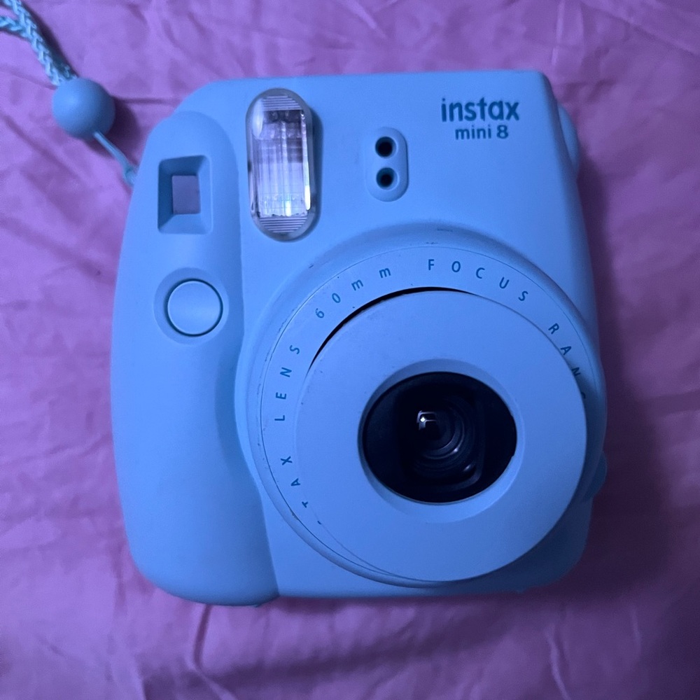Instax Mini 8 Blue Instant Camera - Picture 5 of 6